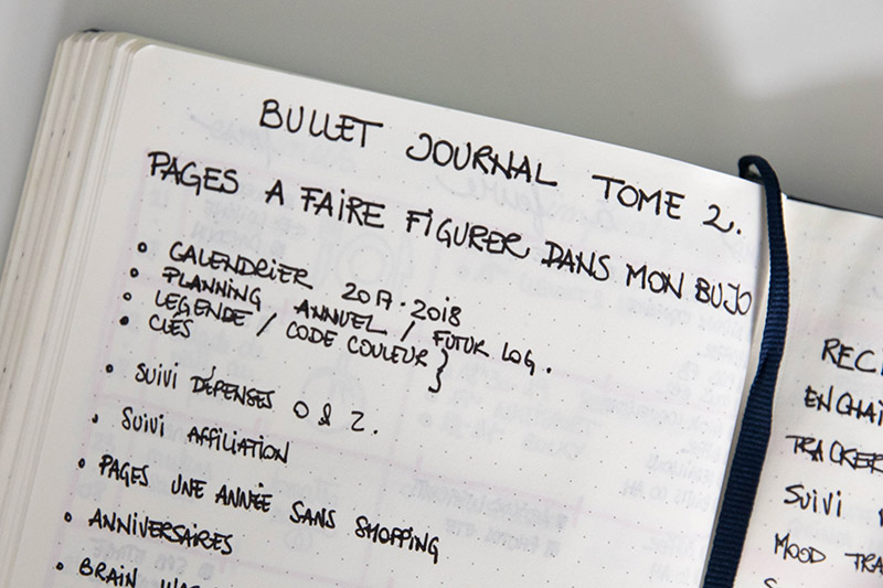 Reflexion sur le tome 2 de mon Bullet Journal / Avril sur un fil