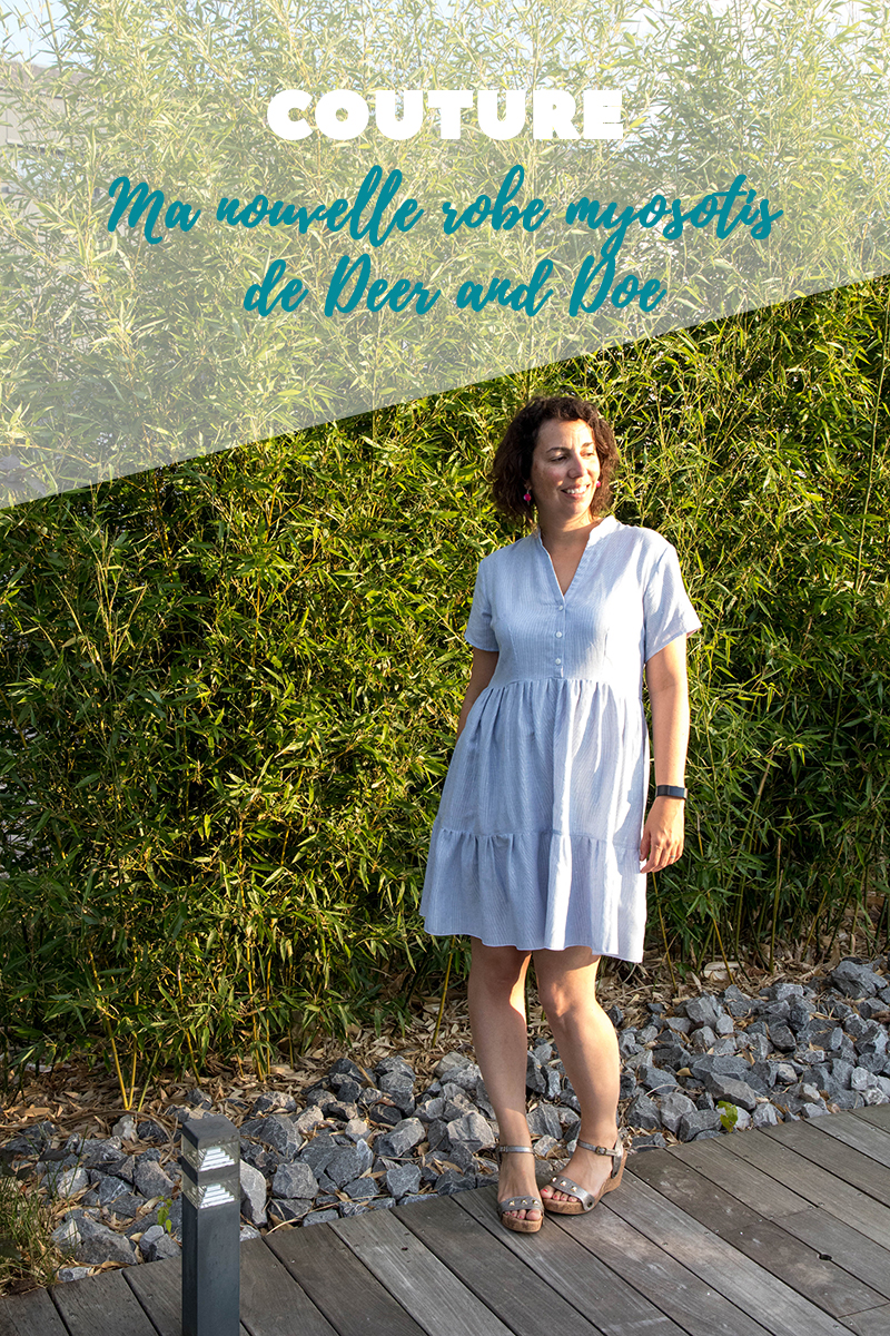 MA nouvelle robe myosotis de Deer and Doe - Avril sur un fil