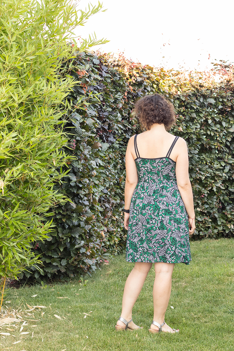Robe centaurée de Deer and Doe : vue de dos - Avril sur un fil