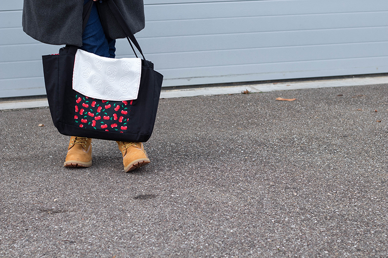 J'ai cousu le sac Emile de Petit Patron - Avril sur un fil