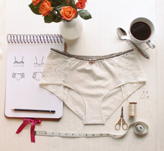 Sélection de patrons pour coudre tes culottes : Grace de Ohhh Lulu - Avril sur un fil