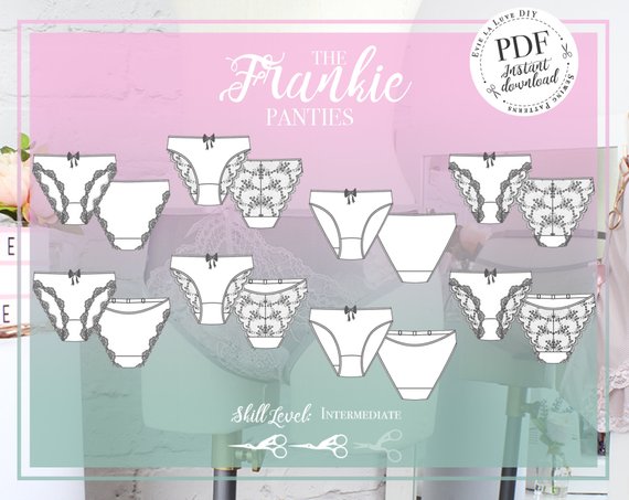 10 patrons de culottes à coudre : Frankie de Evie la luve - Avril sur un fil