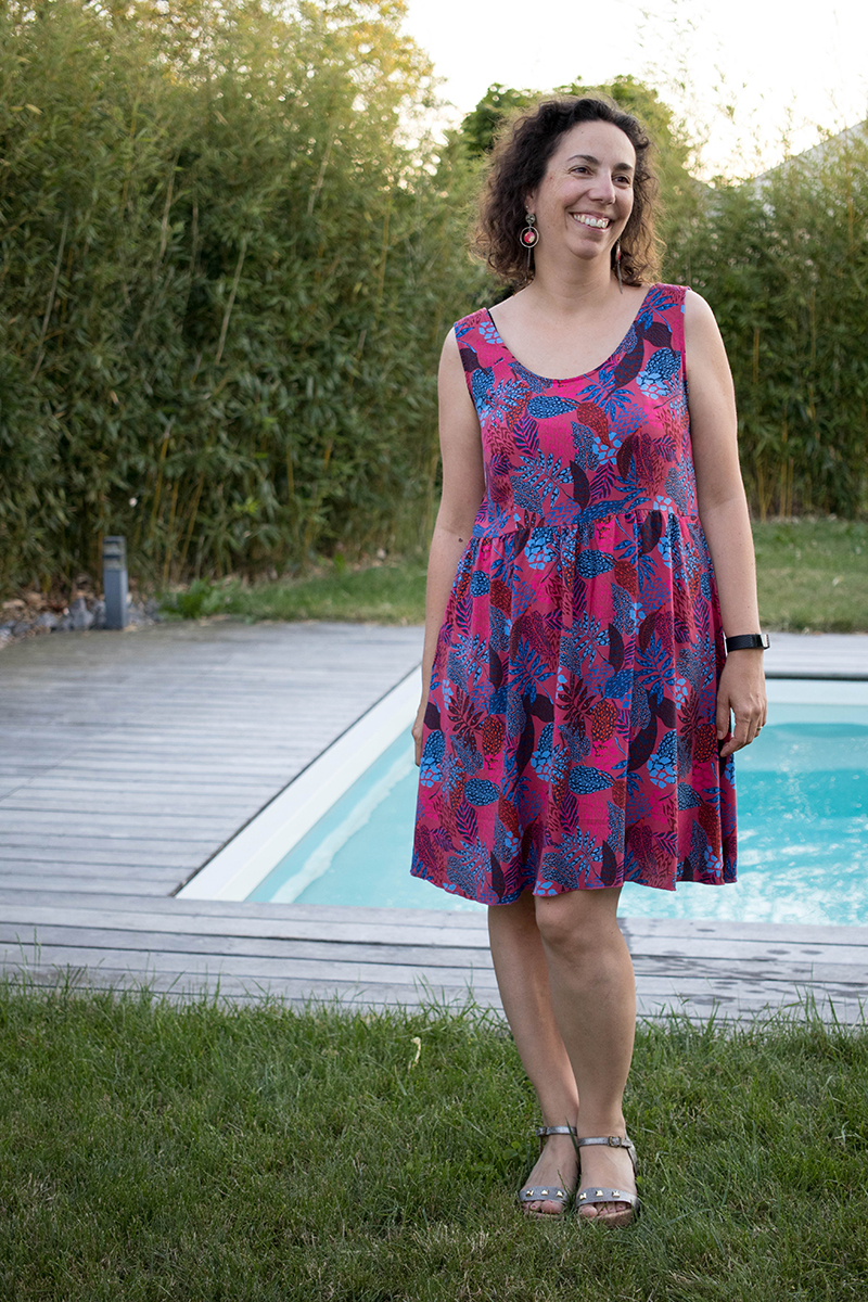 Couture : Ma robe d’été Myosotis x Lucie x Centaurée - Avril sur un fil