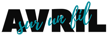 Logo Avril sur un fil, blog couture et DIY