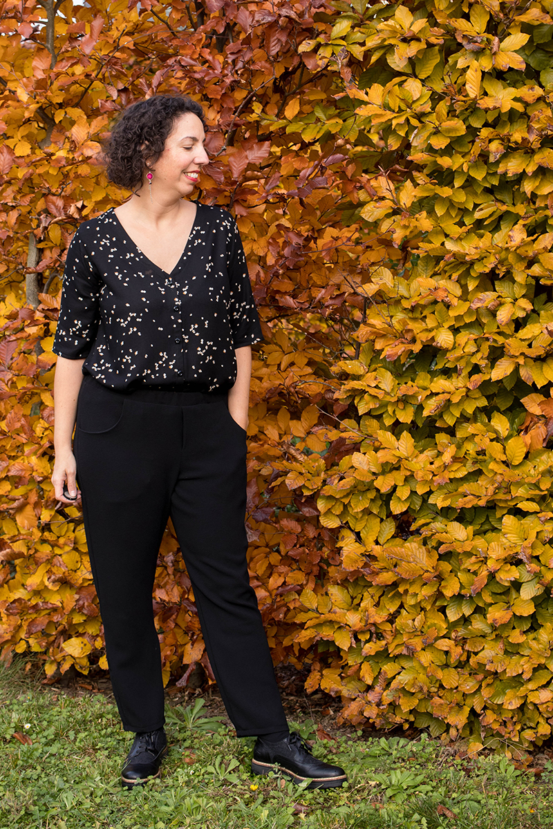 Tenue cousue main : pantalon et chemise by Deer and Doe - Avril sur un fil, blog couture et DIY