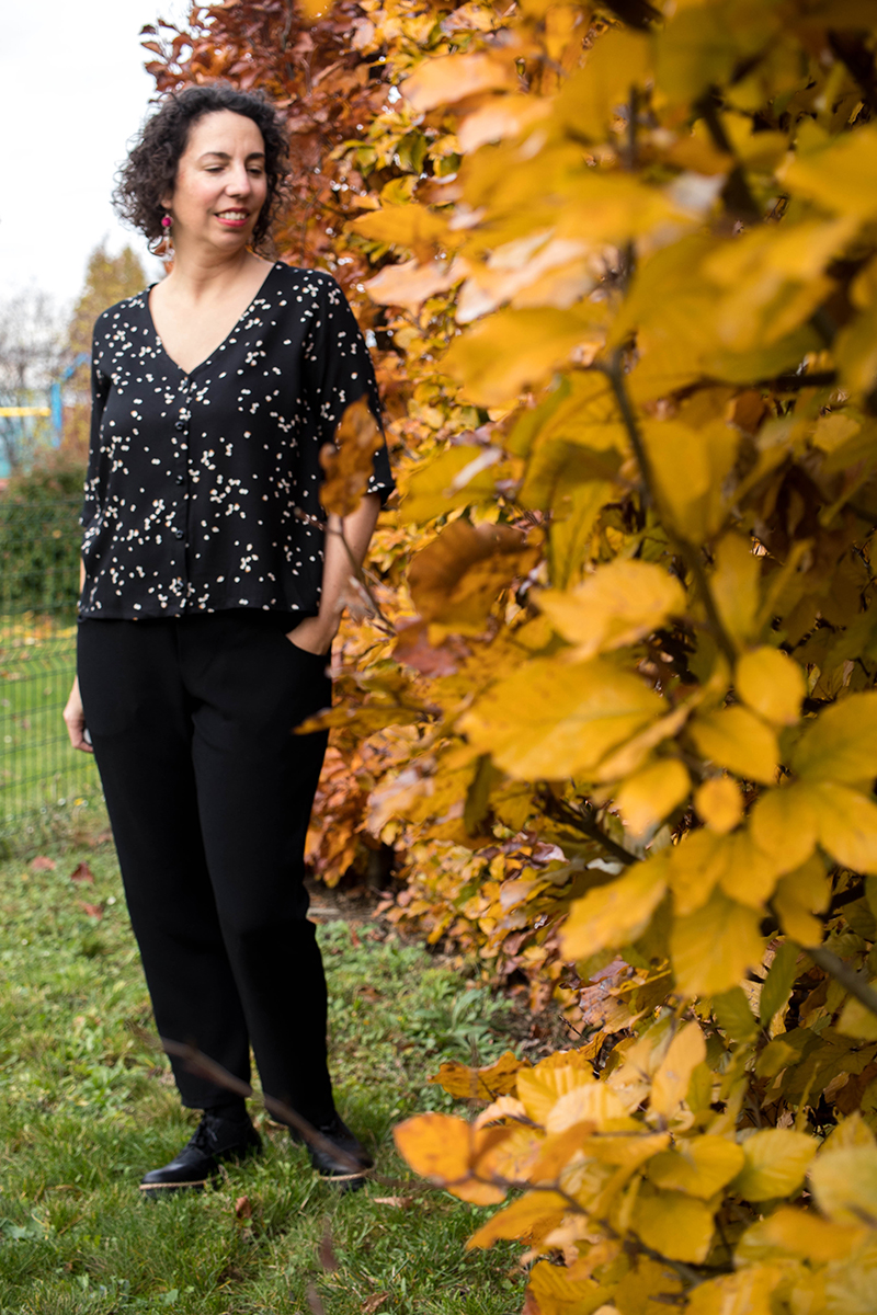 Couture : Pantalon et chemisier Dressed de Deer and Doe - Avril sur un fil