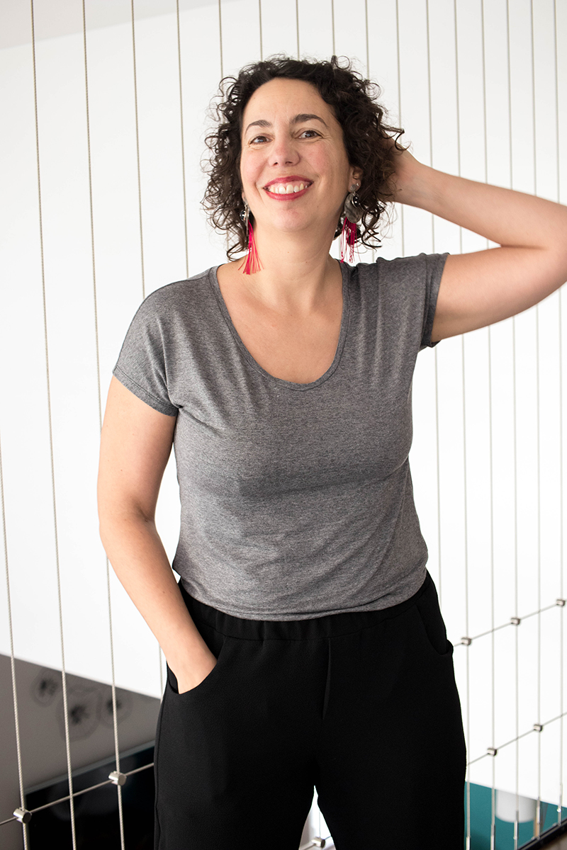 Top et pantalon du livre dressed de Deer and Doe - Avril sur un fil blog couture