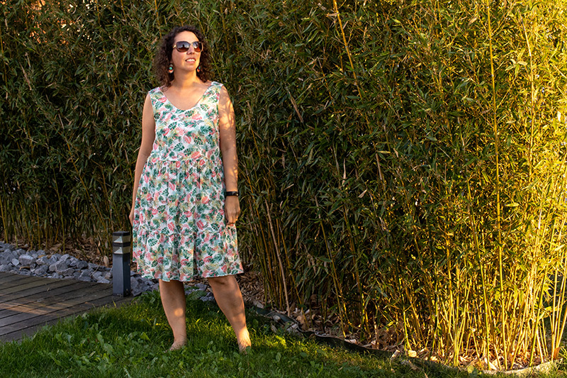 Ma robe myosotis x lucie - Avril sur un fil