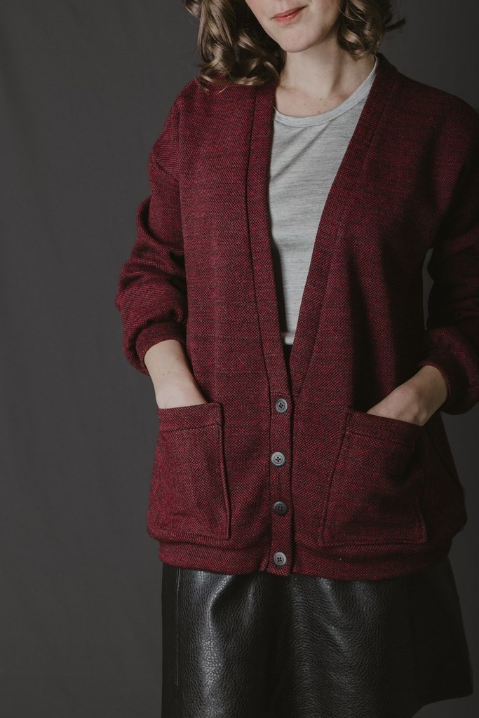 Mes projets couture d'automne : le cardigan Jamie de Ready to sew