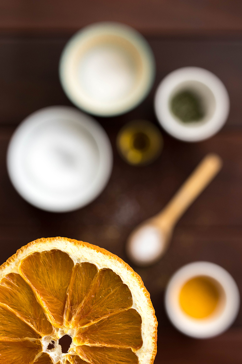 orange sèchée - Avril sur un fil