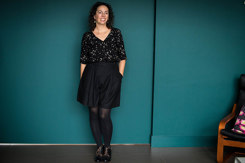 Couture : dressed la jupe culotte - Avril sur un fil